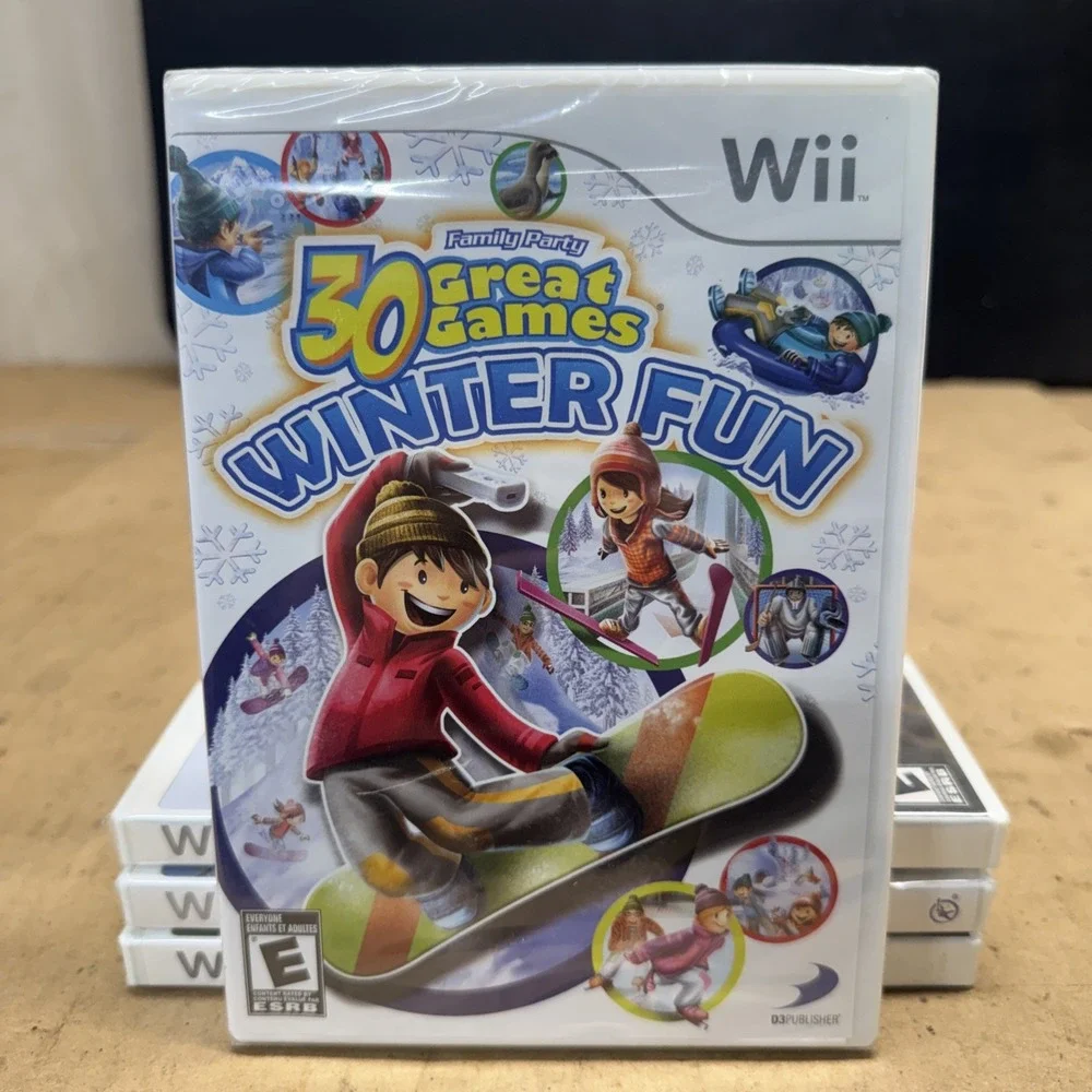 BRAND NEW SEALED Wii Game Lot (4) Games